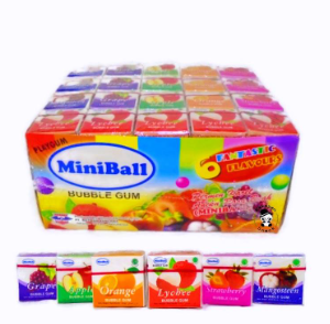 BUBBLE GUM MINIBALL 3.6G