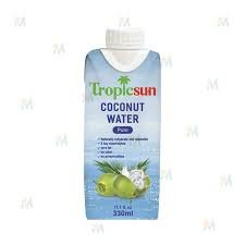 TROPICSUN PURE COCONUT WATER 330ml