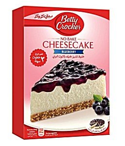 BETTY CROCKER BLUEBERRY CHEESE CAKE 360g