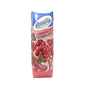 FONTANA CRANBERRY JUICE 1L