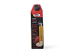 LAMAR APPLE JUICE 100% 1L