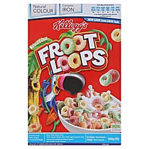 KELLOGS FRUIT LOOPS  285g