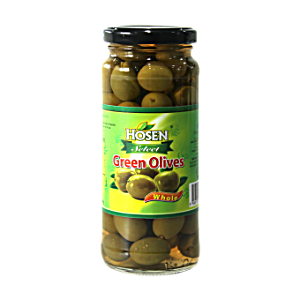 Hosen Green Olive Whole 350G