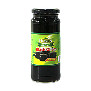 HOSEN BLACK OLIVES WHOLE 345g
