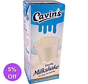 CAVINS MILKSHAKE VANILLA 170ml