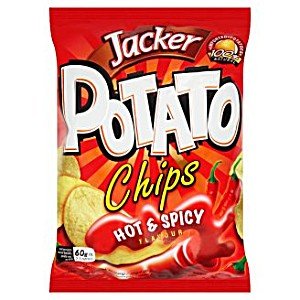Jacker Chips Hot & Spicy