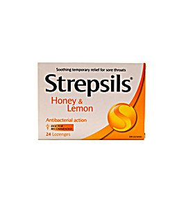 STREPSILS HONEY & LEMON SOOTHING 24 lozenges