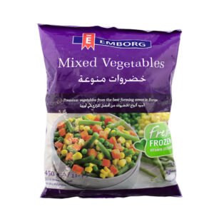 EMBORG MIXED VEGETABLE  450g