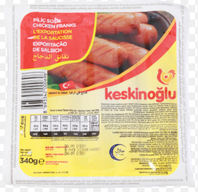 KESKINOGLU CHICKEN SAUSAGE 340g
