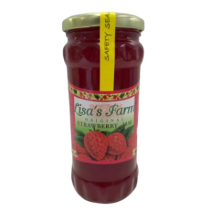 LISA FARM JAM STRAWBERRY 440g