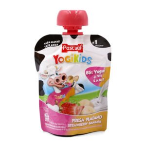 Pascual Yogikids Stawberry Bana120G