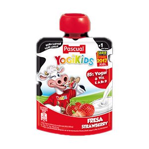 PASCUAL YOGI KIDS STRAWBERRY POUCH  80g