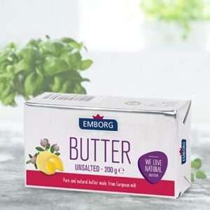 EMBORG BUTTER UNSALTED 200g