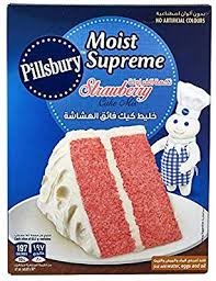 Cake Mix Strawberry