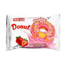 Nukka Donut Cake 40g Strawberry