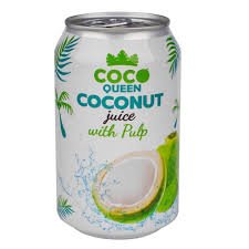 COCO QUEEN COCONUT JUICE 240ml